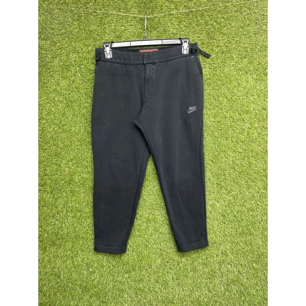 Nike Tech Fleece Sweatpants Womens Medium Black Joggers Gym Training 803575-010